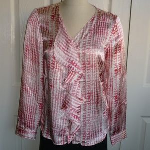 Coldwater Creek – Elegant Textured Blouse NWT